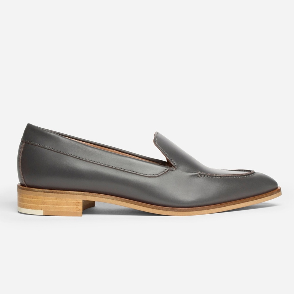 NIB Everlane Modern Loafer - Pewter 8 1/2